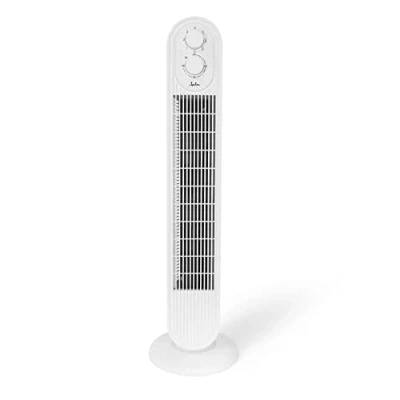 Imagen de Jata JVVT3043 Ventilador de Torre con temporizador, oscilación y 3 velocidades. Altura: 78.5 cm. Silencioso. Bajo consumo. 1294 m3/h