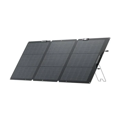 Imagen de ECOFLOW Panel Solar Portátil 160W para Generador de Energía, Cargador Plegable Fijable a Soporte Ajustable, Resistencia al Agua IP67 Acampadas Aire Libre, Autocaravanas