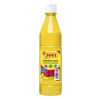 Imagen de Jovi Témpera líquida, Color amarillo, 200 ml (Paquete de 1) (02)