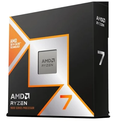 Imagen de AMD RYZEN ™ 7 9800X 3D 8 Núcleos/16 Hilos Desenfrenados, Arquitectura Zen 5, Caché de 104 MB, TDP 120 W, Aumento frecuencia hasta 5,2 GHz, Socket AM5, Ventilador no Incluido