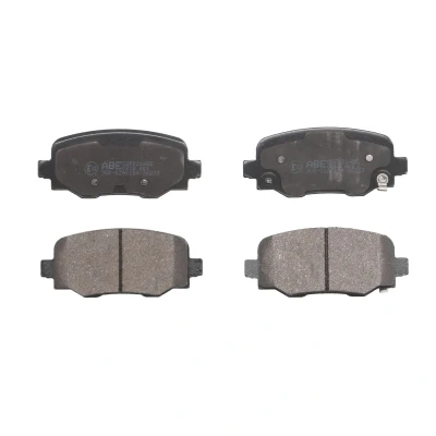 Imagen de ABE C2F021ABE Juego de pastillas freno Eje trasero con avisador acústico desgaste tornillos pinza accesorios JEEP: Compass