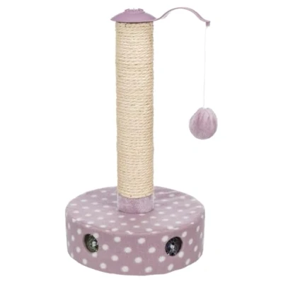 Imagen de Poste Rascador Junior, Forro, ø26x47cm, Lila Claro
