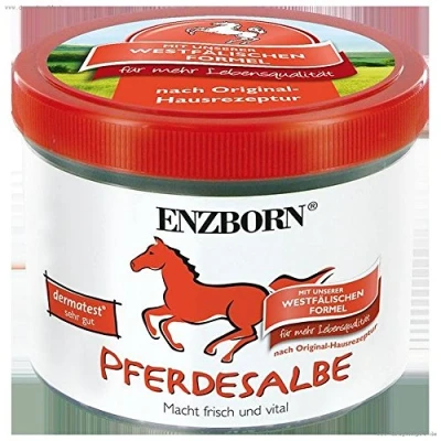 Imagen de Enzborn Pomada para caballos con fórmula Westfälischen (400 ml)