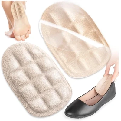 Imagen de SULPO Plantillas para espolones calcáneos, almohadillas talón, hombre y mujer, de talón silicona,