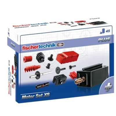Imagen de fischertechnik Motor Set XS 505281 conjunto complementario para motorizar modelos, kit de construcción entusiastas la tecnología