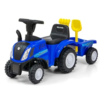 Imagen de New Holland T7 Milly Mally Tractor con remolque