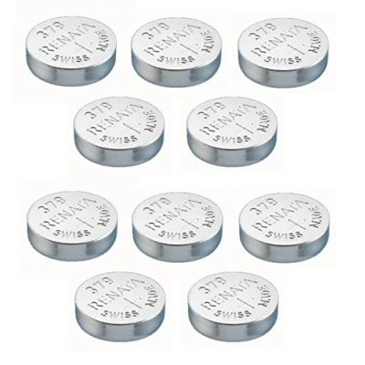 Imagen de Single de Renata Reloj batería Suizo Hizo 379 o SR521SW AG0 1.5V (10 x or SR 521 SW)