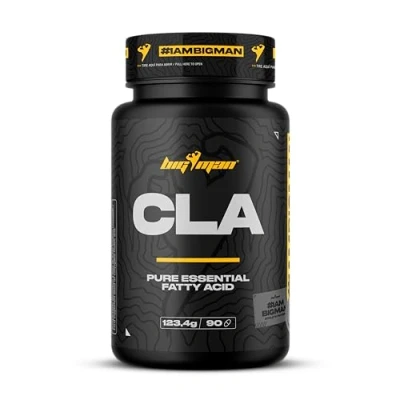 Imagen de BigMan CLA Acido Linoleico Conjugado 90 Caps Aceite de Cartamo No GMO 1600mg al Dia