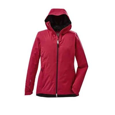 Imagen de Killtec Women&#039;s Chaqueta funcional de 2 1/2 capas con capucha KOS 21 WMN JCKT, rose, 38, 38283 000