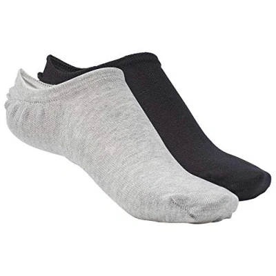 Imagen de Reebok Active Foundation 3 Pairs Invisible Calcetines, Unisex Adulto, White/Medium Grey Heather/Black, M