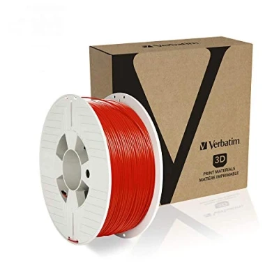 Imagen de Verbatim PET G Filamento 2, 85 mm, Polietileno tereftalato glicol, rojo, 1