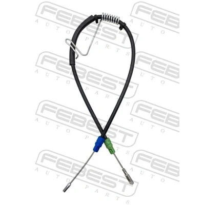 Imagen de Cable de accionamiento, freno estacionamiento FEBEST 2199 TT9RH