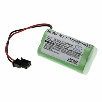 Imagen de vhbw Batería Recargable Compatible con Visonic PowerMaster 10, Powermax 99 301712 Instalación Alarma, Sistema de Alarma (2000 mAh, 4,8 V, NiMH)
