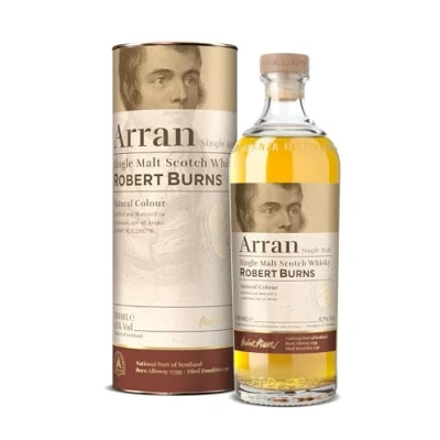 Imagen de The Arran Malt ROBERT BURNS Single Scotch Whisky 43% Vol. 0,7l in Giftbox