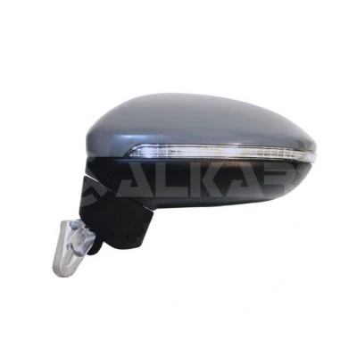 Imagen de Espejo retrovisor Alkar 9039189 izquierda imprimado eléctrico calefactable, asférico para vehíc. con volante a la VOLKSWAGEN: Touran II