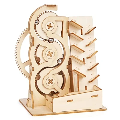 Imagen de Sarsumir Puzzle 3D Madera Maquetas para Construir Rueda del Agua Maqueta Kits Construcción Mecánicos Montar Rompecabezas Adolescentes Niños Adultos