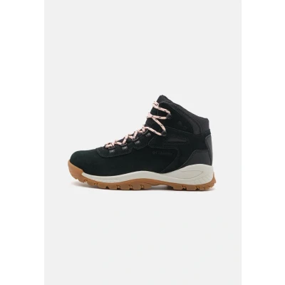 Imagen de Columbia Newton Ridge PLUS Waterproof Amped Zapatillas de senderismo, Mujer, Talla: 41.5, Black/blush rose Zapatos