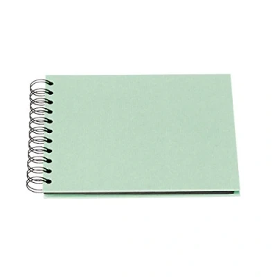 Imagen de Rössler Papier 1329452650 S.O.H.O. Álbum Wire O 195 x 145 mm, 40 páginas negras, nuevo, 1 unidad