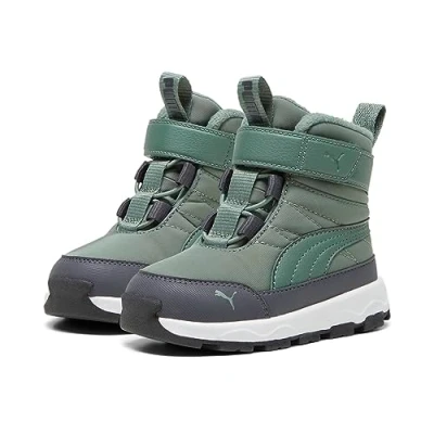 Imagen de Puma Evolve Unisex Botas para la nieve niños, Talla: 20, Eucalyptus/strong gray/white Zapatos