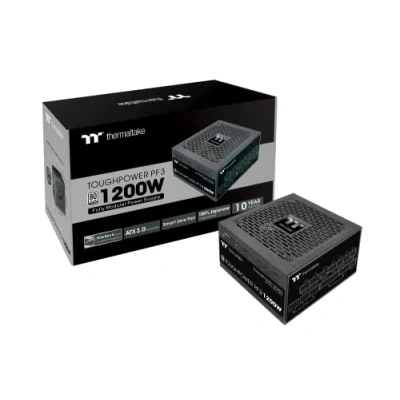 Imagen de Thermaltake Toughpower PF3 1200W Gen 5 ATX 3.0 PCIe Ready Smart Zero Fan 80 Plus Platinum Fully Modular