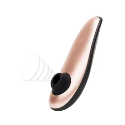 Imagen de Womanizer Classic Succionador de clítoris Estimulador femenino con 8 niveles intensidad mujer sumergible Vibrador recargable para mujeres y parejas oro rosa