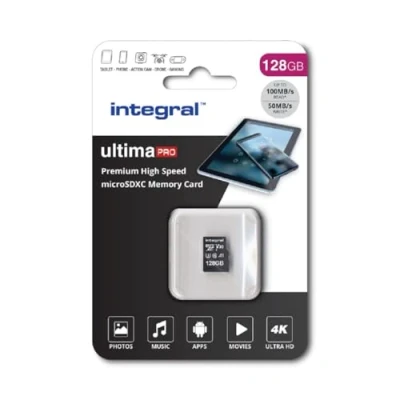 Imagen de Integral Memory Tarjeta Memoria Microsd Xc 128gb Clase 10