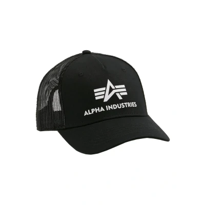 Imagen de Alpha Industries Basic Trucker Unisex Gorra, Talla: One Size, Black