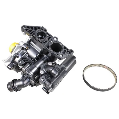 Imagen de METZGER 4007039 Bomba de agua 29 con termostato, correa mecánico carcasa (cárter) SEAT: Leon III Hatchback, ST, SC