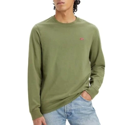 Imagen de Levi&#039;s Original TEE Camiseta de manga larga, Hombre, Talla: XS, Ls cotton plus patch