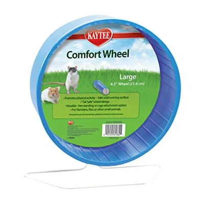 Imagen de Kaytee 100079363 Rueda para roedores con diámetro 21.6 cm, color surtido, Grande