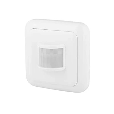 Imagen de Smartwares SH4 90154 Plug &amp; Connect Detector de Movimiento Interior inalámbrico Pilas Incluidas Sistema automatización del hogar, Blanco