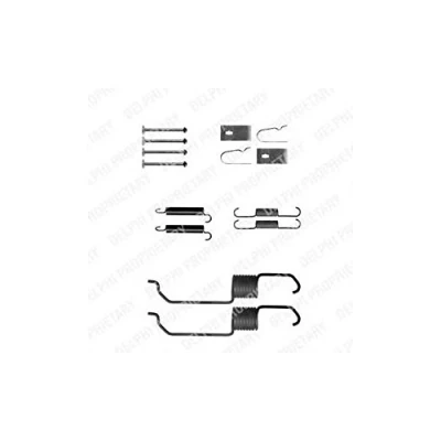 Imagen de Juego de accesorios, zapatas freno DELPHI LY1294