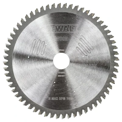 Imagen de DeWalt DT4350 QZ Hoja para sierra circular estacionaria, 216 x 30 mm, 60D ATB 5º