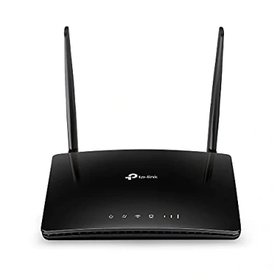 Imagen de TP Link Archer MR400 AC1200 Dual Band 4G Mobile Wi Fi Router, SIM Slot Unlocked, No Configuration Required, Removable Antennas, UK Plug, Black