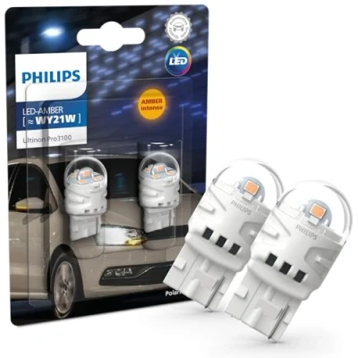 Imagen de Philips Ultinon Pro3100 LED foco de señalización para automóvil (WY21W amber)