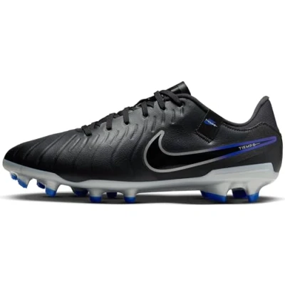Imagen de Nike Performance Legend 10 Academy FG/MG Botas de fútbol con tacos, Hombre, Talla: 37.5, Black/chrome/hyper royal Zapatos
