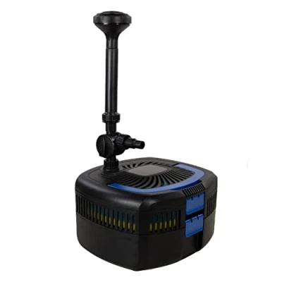 Imagen de AquaForte GFU 6011 Bomba de Fuente + 11W UV C, Potencia 57W, Max, Altura 2,5 metros, Caudal máx, m3 por hora, Tamaño del estanque 5 m3, Conexión 13/19/25 mm, Agua clara
