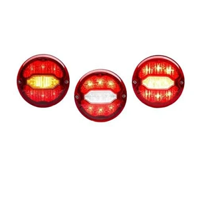 Imagen de HELLA 2SD 013 155 101 Piloto posterior LED 24V atornillado/atornillado Color de tulipa: rojo/transparente Cable: 290mm derecha/izquierda Cant.: 1