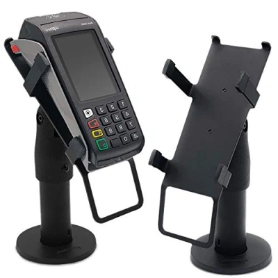 Imagen de POS VALLEY Soporte ergonómico para terminal de pago banco Ingenico, VeriFone, PAX Stand cajero automático con asa, rotación 180, inclinación 45 (Ingenico DESK 3200/3500/5000)