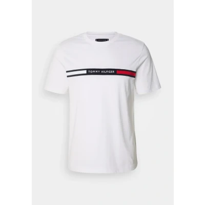 Imagen de Tommy Hilfiger Chest Insert TEE Camiseta estampada, Hombre, Talla: XS, White