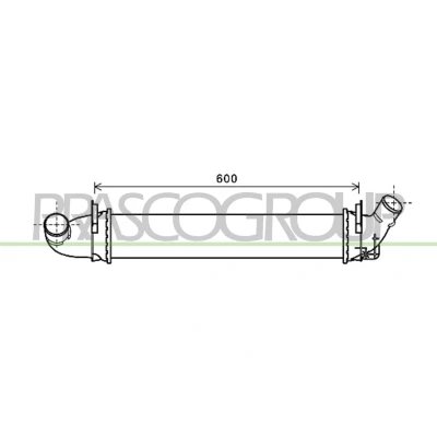 Imagen de PRASCO DA320N002 Intercooler
