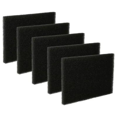 Imagen de vhbw 5x filtro protector del motor, de espuma para diversas aspiradoras, robots aspiración, multiusos AEG, Privileg, Quelle, Progress