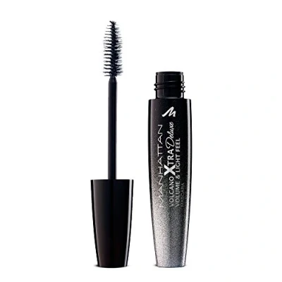 Imagen de Volcán Manhattan Xtra Deluxe Volumen y Luz Feel rímel, color 1010Z (negro intenso), 1er Pack (1 x 10 ml)