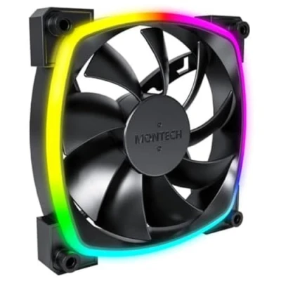 Imagen de Montech AX120 PWM ARGB Lüfter 120mm, Schwarz