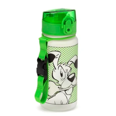 Imagen de Botella Irrompible para Niños 350 ml Idefix Pop Asterix y Obelix
