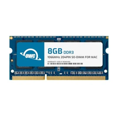 Imagen de OWC 8GB Kit de actualización Memoria PC8500 DDR3 1066MHz SO DIMM para Mac Mini 2010, MacBook Pro 13&quot; 2010 Que utilizan OS X 10.7.5 o Posterior