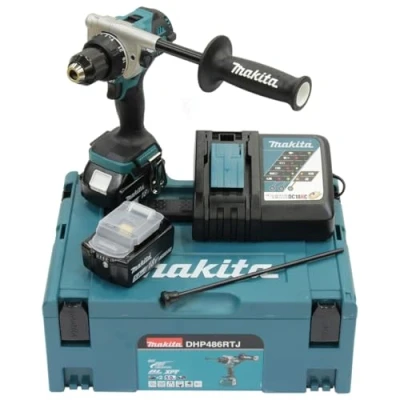Imagen de Taladro combinado BL 18V LXT, 5.0Ah y 130 Nm DHP486RTJ Multicolor