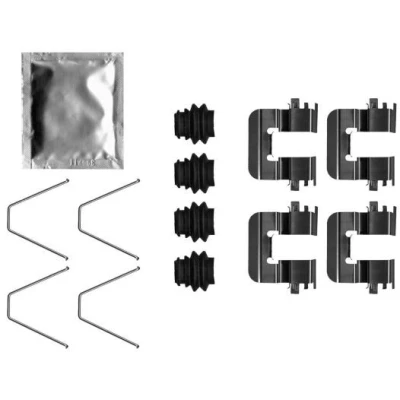 Imagen de Kit d&#039;accessoires, plaquette de frein à disque TEXTAR 82551600