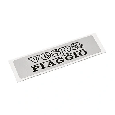 Imagen de Pegatinas Plata Piaggio Vespa