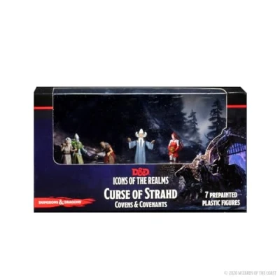 Imagen de WizKids DandD Icons of The Realms: Curse Strahd Covens and Covenants Premium Box Set
